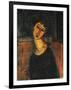 Jeanne Hebuterne-Amedeo Modigliani-Framed Giclee Print