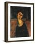 Jeanne Hebuterne-Amedeo Modigliani-Framed Giclee Print