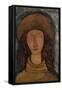 Jeanne Hébuterne-Amedeo Modigliani-Framed Stretched Canvas