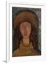 Jeanne Hébuterne-Amedeo Modigliani-Framed Giclee Print