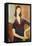 Jeanne Hebuterne-Amedeo Modigliani-Framed Stretched Canvas