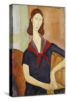 Jeanne Hebuterne-Amedeo Modigliani-Stretched Canvas