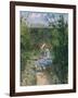 Jeanne in the Garden, Pontoise, C.1872-Camille Pissarro-Framed Giclee Print