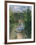 Jeanne in the Garden, Pontoise, C.1872-Camille Pissarro-Framed Giclee Print