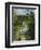 Jeanne in the Garden, Pontoise-Camille Pissarro-Framed Giclee Print