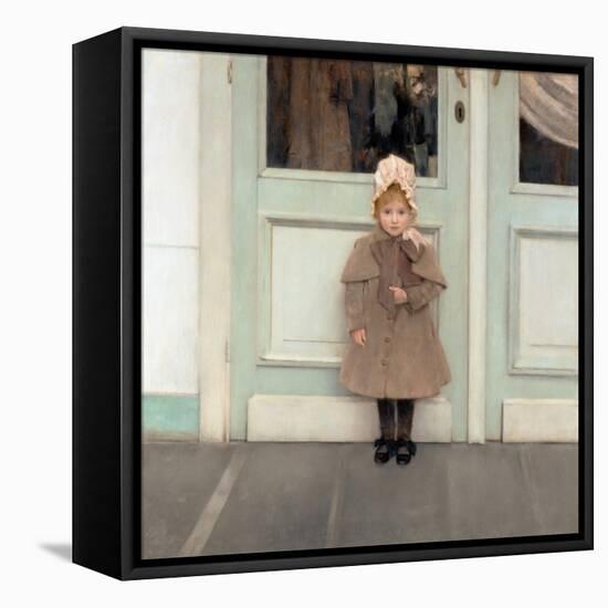 Jeanne Kéfer-Fernand Khnopff-Framed Stretched Canvas