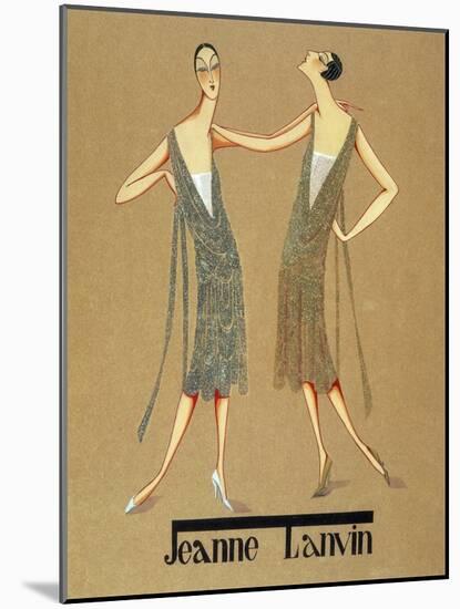 Jeanne Lanvin Design, 1925-Science Source-Mounted Giclee Print