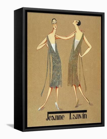 Jeanne Lanvin Design, 1925-Science Source-Framed Stretched Canvas