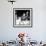 Jeanne Moreau Slicing a Cake-DR-Framed Photographic Print displayed on a wall