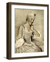 Jeanne Natoire-Jean-Etienne Liotard-Framed Giclee Print