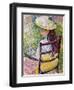 Jeanne Pissarro, 1895 (Oil on Canvas)-Theo Van Rysselberghe-Framed Giclee Print