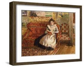 Jeanne Reading, 1899-Camille Pissarro-Framed Giclee Print