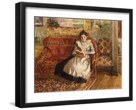 Jeanne Reading, 1899-Camille Pissarro-Framed Giclee Print