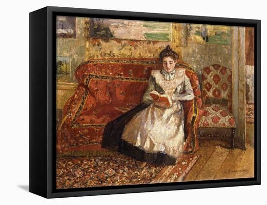 Jeanne Reading, 1899-Camille Pissarro-Framed Stretched Canvas