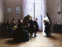 Joining the Convent-Jeanne Rongier-Laminated Giclee Print