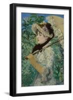 Jeanne (Spring), 1881-Edouard Manet-Framed Art Print