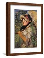 Jeanne-Edouard Manet-Framed Art Print