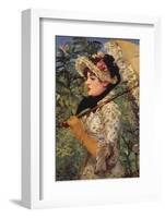 Jeanne-Edouard Manet-Framed Art Print