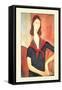 Jeanne-Amedeo Modigliani-Framed Stretched Canvas