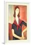 Jeanne-Amedeo Modigliani-Framed Art Print