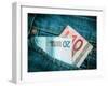 Jeans Pocket Money-Mr Doomits-Framed Photographic Print