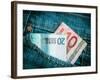 Jeans Pocket Money-Mr Doomits-Framed Photographic Print