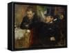 Jeantaud, Linet and Laine-Edgar Degas-Framed Stretched Canvas