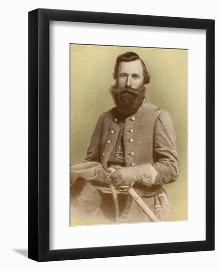 Jeb Stuart, Confederate General-Science Source-Framed Giclee Print