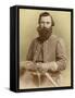 Jeb Stuart, Confederate General-Science Source-Framed Stretched Canvas