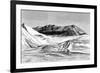 Jebel Khanfusa, the Sahara Desert, North Africa, 1895-Barbant-Framed Giclee Print