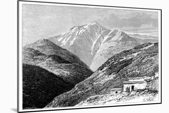 Jebel Tiza, North Africa, 1895-Barbant-Mounted Giclee Print