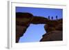 Jebel Umm Fruth Rock Bridge, Wadi Rum, Jordan, Middle East-Neil Farrin-Framed Photographic Print