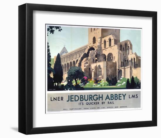 Jedburgh Abbey-null-Framed Art Print