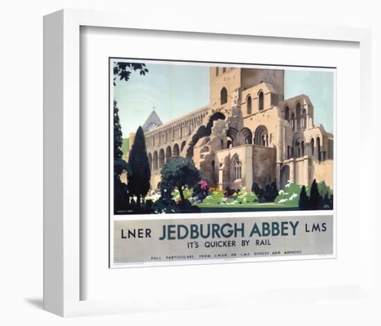 Jedburgh Abbey-null-Framed Art Print