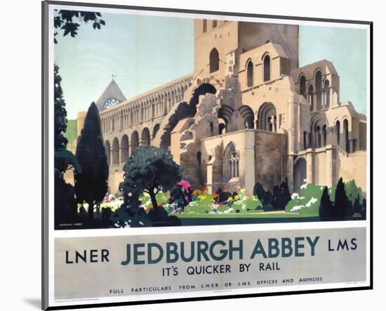 Jedburgh Abbey-null-Mounted Art Print