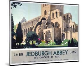 Jedburgh Abbey-null-Mounted Art Print