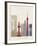 Jeddah Skyline Poster-paulrommer-Framed Art Print