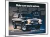 Jeep Cherokee - Make Sure…-null-Mounted Art Print