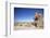 Jeep Driving Through Rocky Landscape on the Altiplano, Potosi Department, Bolivia, South America-Ian Trower-Framed Photographic Print