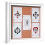 Jeep Pack of playing cards from Belgium, 1940s-Unknown-Framed Giclee Print