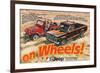 Jeep Renegade Pickup-On Wheels-null-Framed Premium Giclee Print