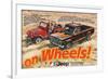 Jeep Renegade Pickup-On Wheels-null-Framed Premium Giclee Print