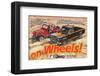 Jeep Renegade Pickup-On Wheels-null-Framed Art Print