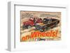 Jeep Renegade Pickup-On Wheels-null-Framed Art Print