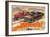 Jeep Renegade Pickup-On Wheels-null-Framed Art Print