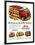 Jeep Station 'Most Everything-null-Framed Premium Giclee Print