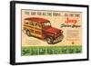 Jeep Station Wagon Car for All-null-Framed Art Print