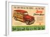 Jeep Station Wagon Car for All-null-Framed Art Print