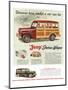 Jeep Station Wagon - Discover-null-Mounted Art Print