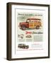 Jeep Station Wagon - Discover-null-Framed Art Print